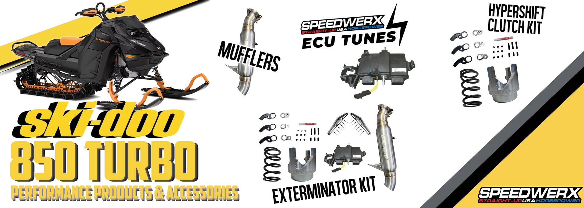 2020-2024 Ski-Doo REV Gen4 850 Turbo Performance Products & Parts | Speedwerx, Inc.