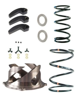 SNO-X Racing Hypershift Clutch Kit // 2019-2020 Polaris AXYS 600R // Junior Novice / Transition - 50% Throttle - 4100 Engagement - 6600 Rev Limit // 0-5,000 Ft.
