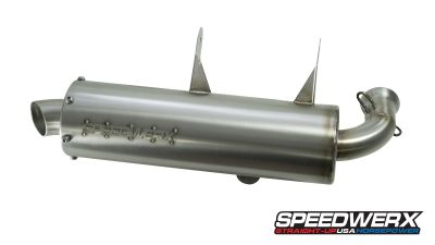 Caltric Exhaust Muffler Silencer Gasket fits Polaris Sportsman 550 2011 2012 2013 2014 3610179 