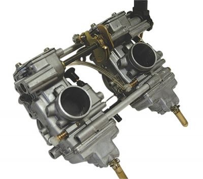 Carburetor Boring, Flatslide (Twin Cylinder)
