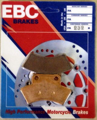 EBC Sintered Rear Brake Pads // Polaris ATVs 1989-1999