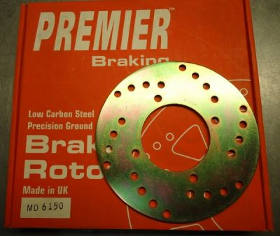 Premier Performance Front Brake Rotor // Polaris ATVs 1993-1999