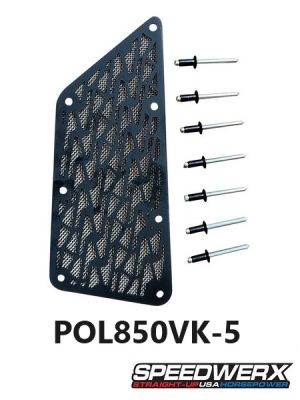 Panel Vent Kit // 2021-2024 Polaris Matryx Indy/Switchback Models - 1pc Left Upper Console Panel