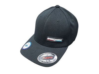 Speedwerx Flexfit Hat - Black - Small Logo