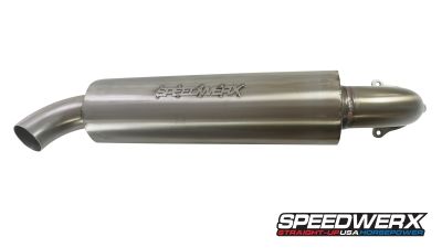 Speedwerx L2 Series Stainless Steel Bolt-On Exhaust // 2016-2021 Polaris RZR XP Turbo / XP 4 Turbo