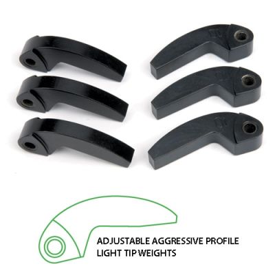 Speedwerx Hypershift Aggressive Light Tip Machined Weights // Set of 3