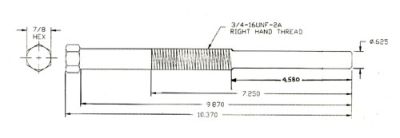 Primary Clutch Puller // Polaris Snowmobile 1972-1998, 1999-Up w/ Fuji Engines