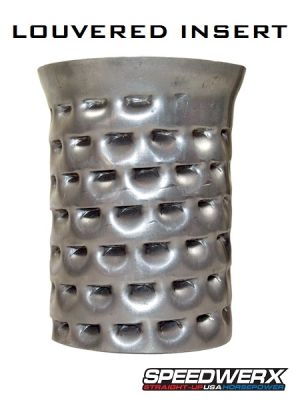 Muffler Insert, Universal - Expanded Style - 3" ID - Fits 3.5" Exhaust