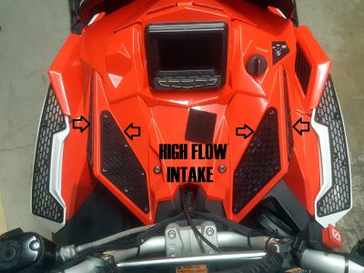 High Flow Intake Kit // 2016-2022 Polaris Axys Chassis Models