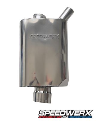 Lightweight Muffler // Ceramic Coated //  2022-2026 Polaris 850 Patriot Boost RMK / VR1 / Assault