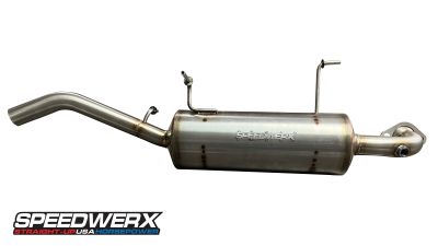 Speedwerx Q6 Series Stainless Steel Slip-On Exhaust // 2018-2022 Polaris Ranger XP 1000 / 2018-2021 Ranger 1000