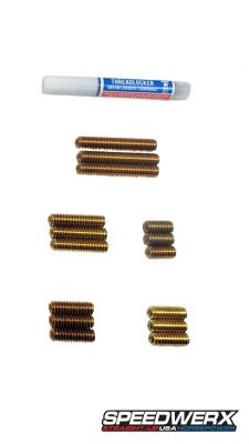 Weight Adjustment Kit - Brass // Speedwerx Adjustable Machined Clutch Weights