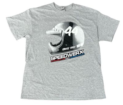 Tee // Speedwerx Retro 44 // Heather Gray
